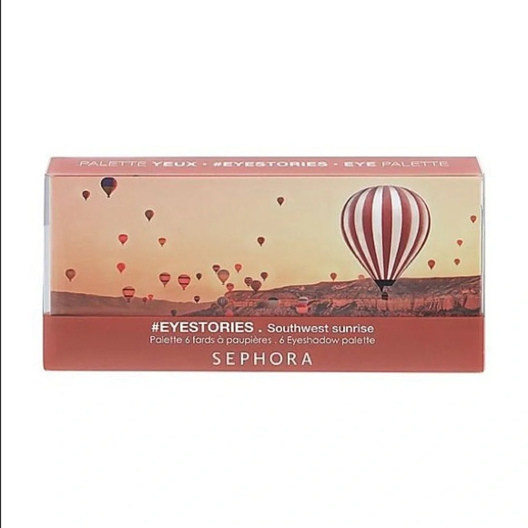 Sephora COLLECTION Eyestories Eyeshadow Palette-Southwest Sunrise, NIB - Picture 1 of 6